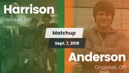 Matchup: Harrison  vs. Anderson  2018