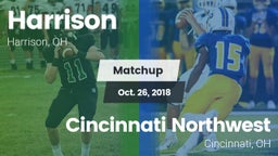 Matchup: Harrison  vs. Cincinnati Northwest  2018
