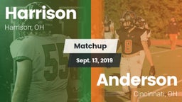Matchup: Harrison  vs. Anderson  2019
