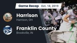 Recap: Harrison  vs. Franklin County  2019