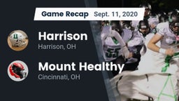 Recap: Harrison  vs. Mount Healthy  2020
