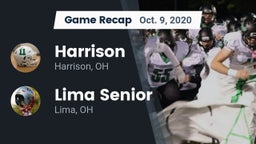 Recap: Harrison  vs. Lima Senior  2020