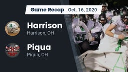 Recap: Harrison  vs. Piqua  2020