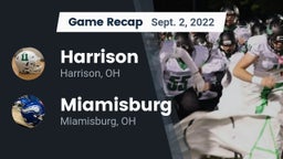 Recap: Harrison  vs. Miamisburg  2022