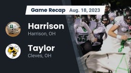 Recap: Harrison  vs. Taylor  2023