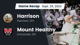 Recap: Harrison  vs. Mount Healthy  2023