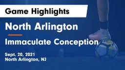 North Arlington  vs Immaculate Conception Game Highlights - Sept. 20, 2021