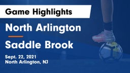 North Arlington  vs Saddle Brook Game Highlights - Sept. 22, 2021