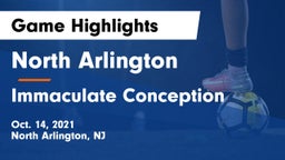 North Arlington  vs Immaculate Conception Game Highlights - Oct. 14, 2021