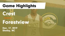 Crest  vs Forestview  Game Highlights - Dec. 17, 2019