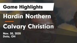 Hardin Northern  vs Calvary Christian Game Highlights - Nov. 30, 2020