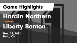 Hardin Northern  vs Liberty Benton  Game Highlights - Nov. 25, 2022