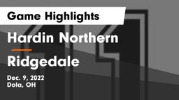 Hardin Northern  vs Ridgedale  Game Highlights - Dec. 9, 2022