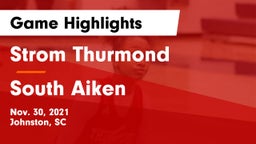 Strom Thurmond  vs South Aiken  Game Highlights - Nov. 30, 2021
