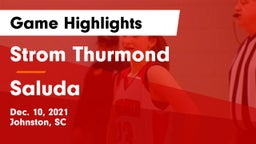 Strom Thurmond  vs Saluda  Game Highlights - Dec. 10, 2021