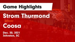 Strom Thurmond  vs Coosa  Game Highlights - Dec. 30, 2021