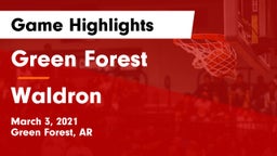 Green Forest  vs Waldron  Game Highlights - March 3, 2021