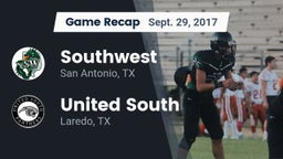 Recap: Southwest  vs. United South  2017