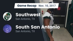 Recap: Southwest  vs. South San Antonio  2017