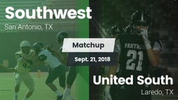 Matchup: Southwest High vs. United South  2018