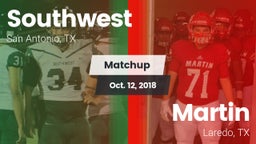 Matchup: Southwest High vs. Martin  2018