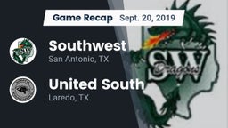 Recap: Southwest  vs. United South  2019