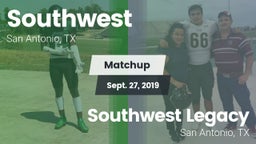 Matchup: Southwest High vs. Southwest Legacy  2019