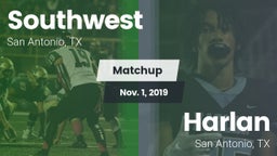 Matchup: Southwest High vs. Harlan  2019