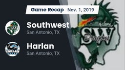 Recap: Southwest  vs. Harlan  2019