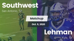 Matchup: Southwest High vs. Lehman  2020