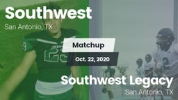 Matchup: Southwest High vs. Southwest Legacy  2020