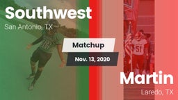 Matchup: Southwest High vs. Martin  2020