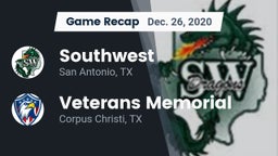 Recap: Southwest  vs. Veterans Memorial  2020