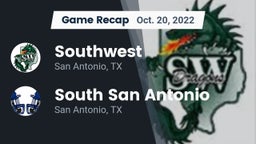 Recap: Southwest  vs. South San Antonio  2022