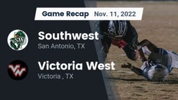 Recap: Southwest  vs. Victoria West  2022