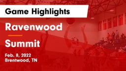 Ravenwood  vs Summit  Game Highlights - Feb. 8, 2022