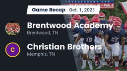Recap: Brentwood Academy  vs. Christian Brothers  2021