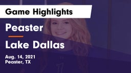 Peaster  vs Lake Dallas  Game Highlights - Aug. 14, 2021