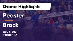 Peaster  vs Brock  Game Highlights - Oct. 1, 2021