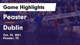 Peaster  vs Dublin  Game Highlights - Oct. 23, 2021