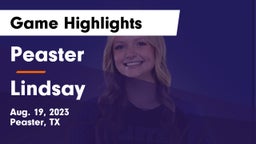 Peaster  vs Lindsay  Game Highlights - Aug. 19, 2023