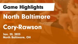 North Baltimore  vs Cory-Rawson  Game Highlights - Jan. 20, 2023
