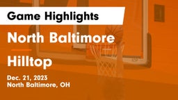 North Baltimore  vs Hilltop  Game Highlights - Dec. 21, 2023