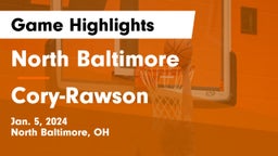 North Baltimore  vs Cory-Rawson  Game Highlights - Jan. 5, 2024