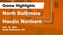 North Baltimore  vs Hardin Northern  Game Highlights - Feb. 23, 2024