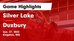 Silver Lake  vs Duxbury  Game Highlights - Jan. 27, 2023
