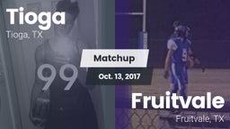 Matchup: Tioga  vs. Fruitvale  2017