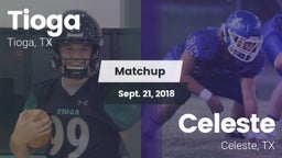 Matchup: Tioga  vs. Celeste  2018