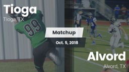 Matchup: Tioga  vs. Alvord  2018
