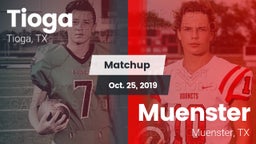Matchup: Tioga  vs. Muenster  2019